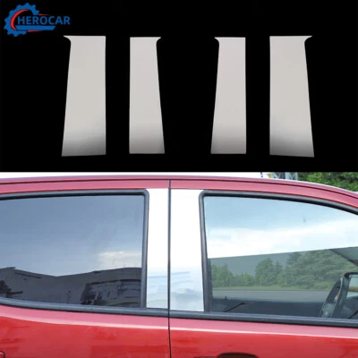 For 2014-2022 Chevy Colorado GMC Canyon Stainless Steel Chrome Pillar Post Trim - Изображение 1 из 4