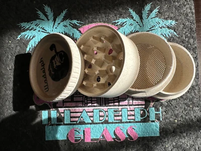 Trituradora illadelph 4 piezas Santa Cruz - Natural Foto 1 de 2