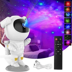 Astronauta Proyector de Galaxias y Estrellas Luz Nocturna Con Mando a Distancia - Picture 1 of 8