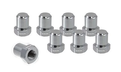 VMS RACING BILLET ALUMINUM GUN METAL B16 B18 VTEC VALVE COVER NUTS BOLTS 8 PCS - Image 1 of 3
