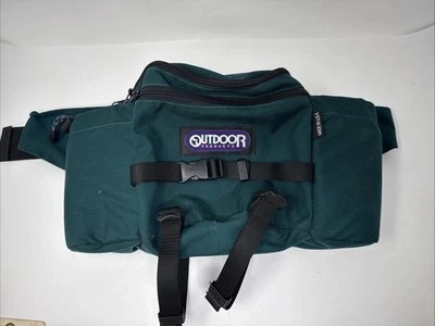 Vtg Outdoor Products Waist Pack 2 Bottle Holder Fanny Pack USA EC - Image 1 of 4