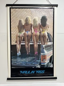 HAULIN ASS VINTAGE POSTER - 1985 ONE STOP POSTERS - 23" x 35" - MAN CAVE CHEVY - Picture 1 of 13