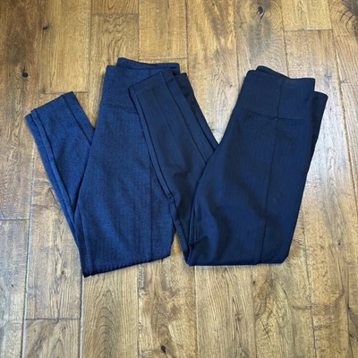 Lot of 2 ATHLETA Delancey Herringbone Tight Navy, Black Size S Stretch - Image 1 of 4