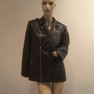 Chaqueta T-Birds auténtica grasa adulto Danny Zuko John Travolta imitación cuero S Foto 1 de 4