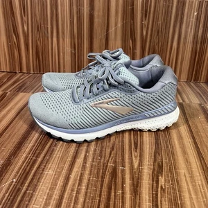 Brooks Adrenaline GTS 20 Shoes Womens Size 7 Gray Running Sneakers Cushioned - Picture 1 of 24