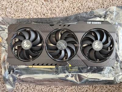 Asus GeForce RTX 3080 12GB GDDR6X Graphics Card TUF-RTX3080-O12G-GAMING - Image 1 of 3