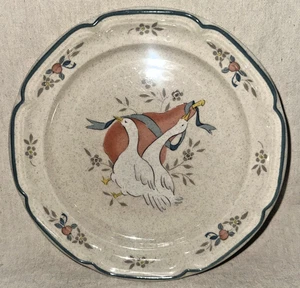 VTG 1980s International China MARMALADE 7.5" Salad Plates – Goose Design - Picture 1 of 2