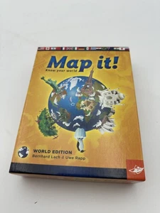 2012 Map It World Edition Game Fox Mind - Picture 1 of 8
