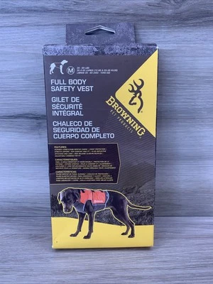 Browning Pet Products Full Body Hi-Vis Reflective Safety Vest, Size Medium - NEW - Image 1 of 4