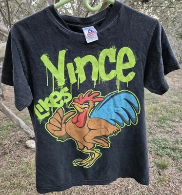 Y2K 2006 VINCE MCMAHON LIKES C*CK DISTRESSED DX WWF t-shirt WRESTLING Medium  - Image 1 of 4