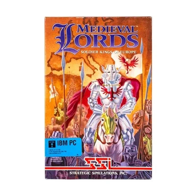 SSI Computer Wargame Medieval Lords - Soldier Kings of Europe VG+/NM - Image 1 of 2