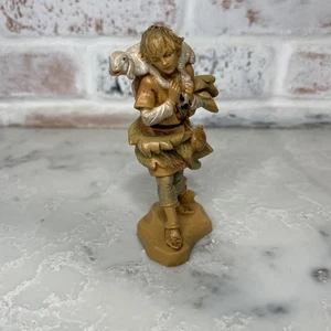 Fontanini 1992 Gabriel Shepherd Boy w/Lamb 5" Depose Italy Nativity Figure - Picture 1 of 6