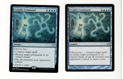Cryptic Command X2. Modern Masters / MM 2015. NM.  MTG. Magic the Gathering - Image 1 of 2