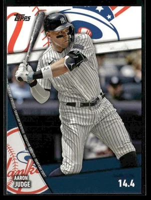 2024 Topps Aaron Judge #SS-6 Significant Statistics New York Yankees - Image 1 of 2