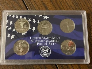 2007 50 State Quarters Proof Set MT WY WA UT ID Beautiful Coins - Picture 1 of 7