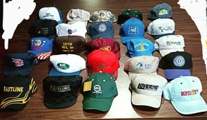 Vintage Farm Feed Tractor Promo Hats Lot of 25 Mesh Snapback & Baseball Caps - Picture 1 of 8