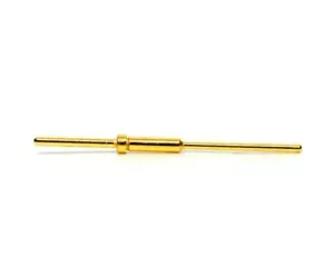 10pcs Male Pin Solder D-Sub Connector Plug Gold Plated 207683-8 size 22 New - Picture 1 of 4