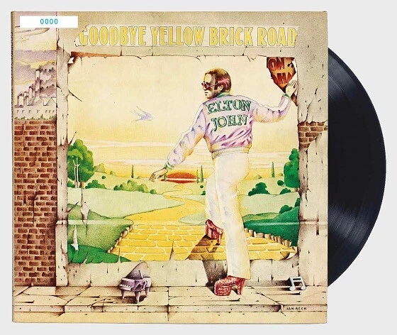 Gran Bretaña 2019 Elton John ~~ FANSHEET 2 YELLOW BRICK ROAD ~ mnh u Foto 1 de 1