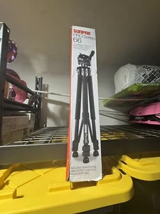 Sunpak 66" Tripod with 3-Way Panhead - Black - Picture 1 of 2