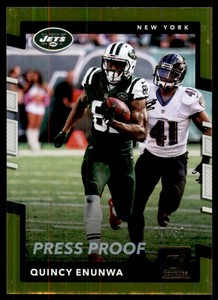2017 Donruss Press Proofs Gold #91 Quincy Enunwa /50
