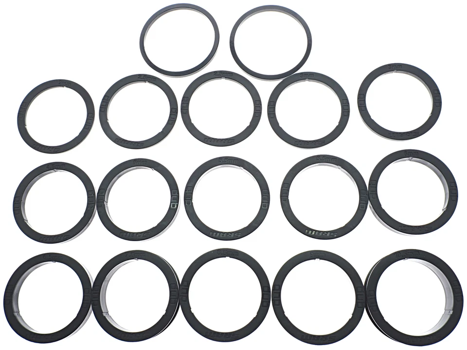 SRAM Truvativ ROAD/MTB DUB Bottom Bracket Spacers kit VER.3 - Image 1 of 1