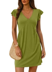 Sundresses Petite Dresses for Women Summer 2025 Casual Spring Fashion Vacatio... - Picture 1 of 6