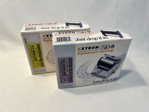 Lot of 2 - Xyron Refill Cartridge Model 510 Permanent Adhesive AT1605-18  18' ft