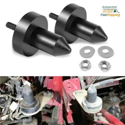 Kit de pasadores de capó 924-5410 K179-528 para Kenworth T2000 T800 T600 W900 2003-2010 negro Foto 1 de 4