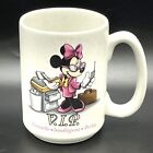 Disney Minnie Mouse Vip Stoneware Coffee Cup Mug Disney World Exclusive 12 Oz
