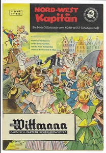 Capitán Noroeste Nº7 de 1956 - EXCELENTE Z0-1 Cuaderno de publicidad ilustrado para niños - Imagen 1 de 2