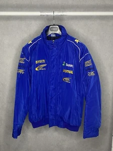 Subaru 555 World Rally Team STI Formula 1 Racing Jacket Size M - Picture 1 of 6