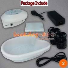 LATEST ION IONIC DETOX FOOT BATH SPA CLEANSE MACHINE + TUB + 10 LINER + 2 ARRAY