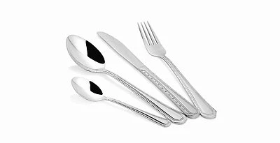 Edelstahl strapazierfähiges Besteck 16-teiliges Set - DIVINE - in GESCHENKBOX - Bild 1 von 3