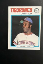 1977-78 Venezuelan Winter League Sticker Gene Clines #110