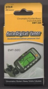AUTO DIGITALER TUNER EMT-320 Chromatisch/Gitarre/Bass/Violine/Ukulele Tuner Metronom - Bild 1 von 2