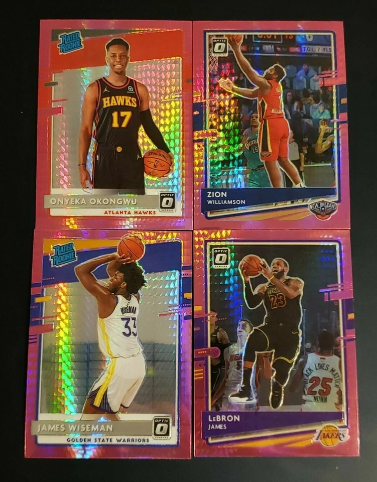 2020-21 Donruss Optic Basketball HYPER PINK PRIZMS with Rated Rookies You Pick - Image 1 of 1