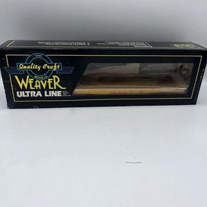 WEAVER 3-RAIL UNION PACIFIC 50’ FLAT CAR! O SCALE FREIGHT FLATCAR New In Box - Picture 1 of 10