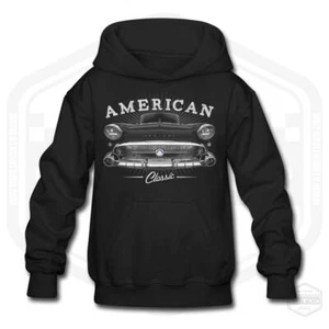 Children's 1957 Buick Century American Classic Car Hoodie - Picture 1 of 19