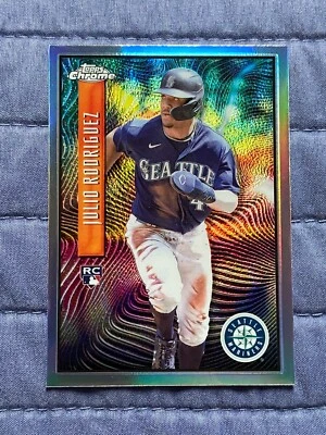Julio Rodriguez RC - 2022 Topps Chrome Sonic Expose SP - #EX-2 Mariners rookie - Image 1 of 2