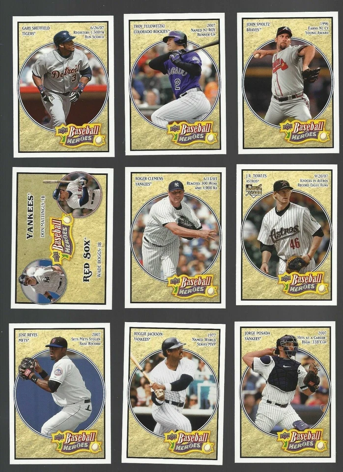 2008 UPPER DECK UD HEROES - STARS, RC'S HOF - WHO DO YOU NEED!!! - Image 1 of 1