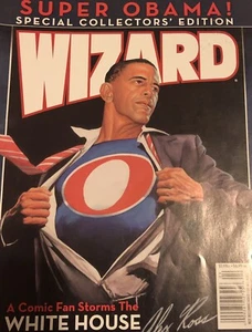 WIZARD MAGAZIN (April 2009) Barack Obama - SUPER OBAMA SAMMLERAUSGABE - Bild 1 von 1