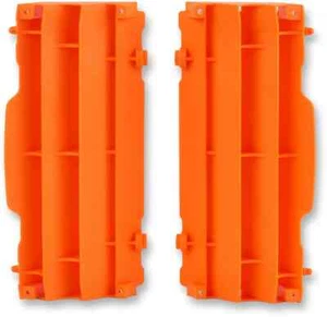 POLISPORT 8455300002 RADIATOR GUARDS ORANGE KTM EXC 450 2016 - Imagen 1 de 3