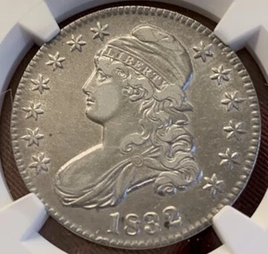 1832 CAPPED BUST HALF DOLLAR - NGC XF DETAILS - Picture 1 of 4