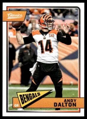 2018 Panini Classics #20 Andy Dalton - Cincinnati Bengals - Image 1 of 2