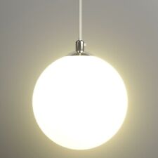 Lampadario Lampada Sospensione Sfera 15cm Design Moderno Paralume Vetro E27