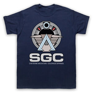 SGC STARGATE UNOFFICIAL STAR GATE COMMAND SCI FI TV MENS & WOMENS T-SHIRT