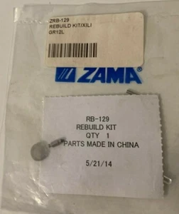 Kit de reconstrucción de carburador Zama OEM RB-129 (T1-4) - Imagen 1 de 2