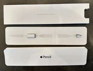 2 Piece EOM Apple iPad Pencil Accessories 1st Generation Pencil Tip & Adapter - Picture 1 of 4