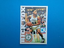 1995-96 Panini NBA Basketball Sticker #4 Rick Fox Boston Celtic