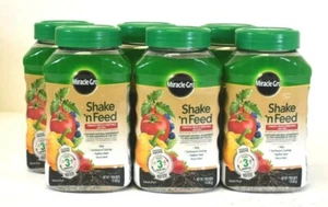 6 Miracle-Gro Shake 'N Feed Tomato, Fruits and Vegetables Fertilizer/Plant Food - Picture 1 of 7